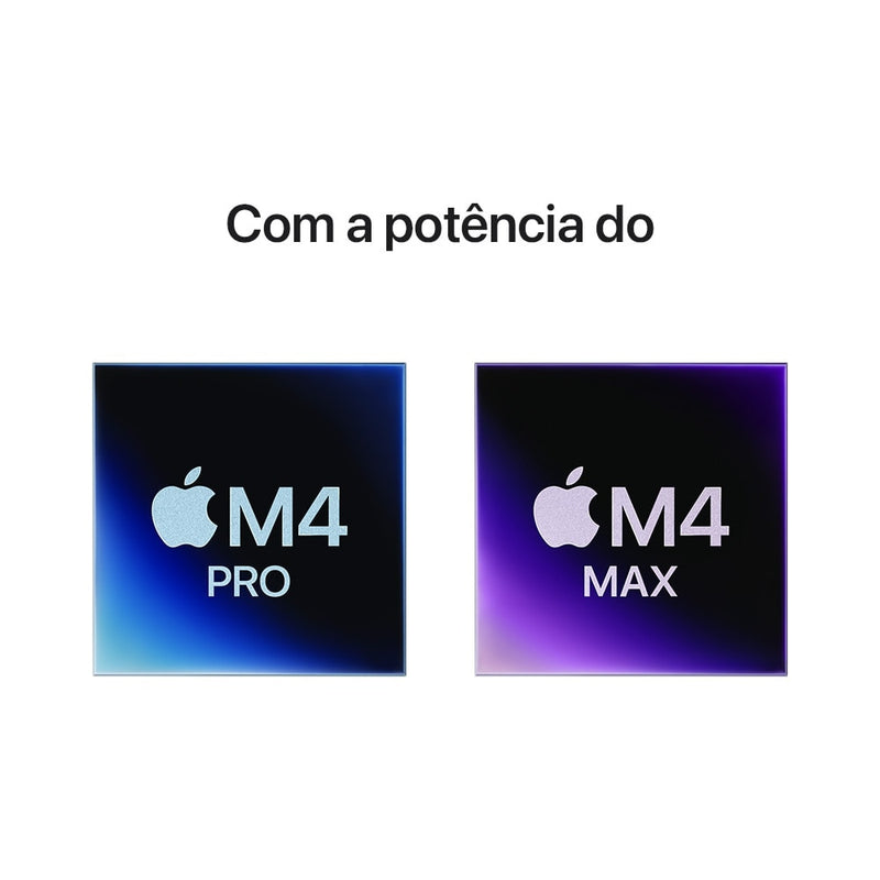 Apple MacBook Pro 14", M4 Pro, CPU de 12 núcleos, GPU de 16 núcleos, 24GB RAM, 512GB SSD - Preto-espacial