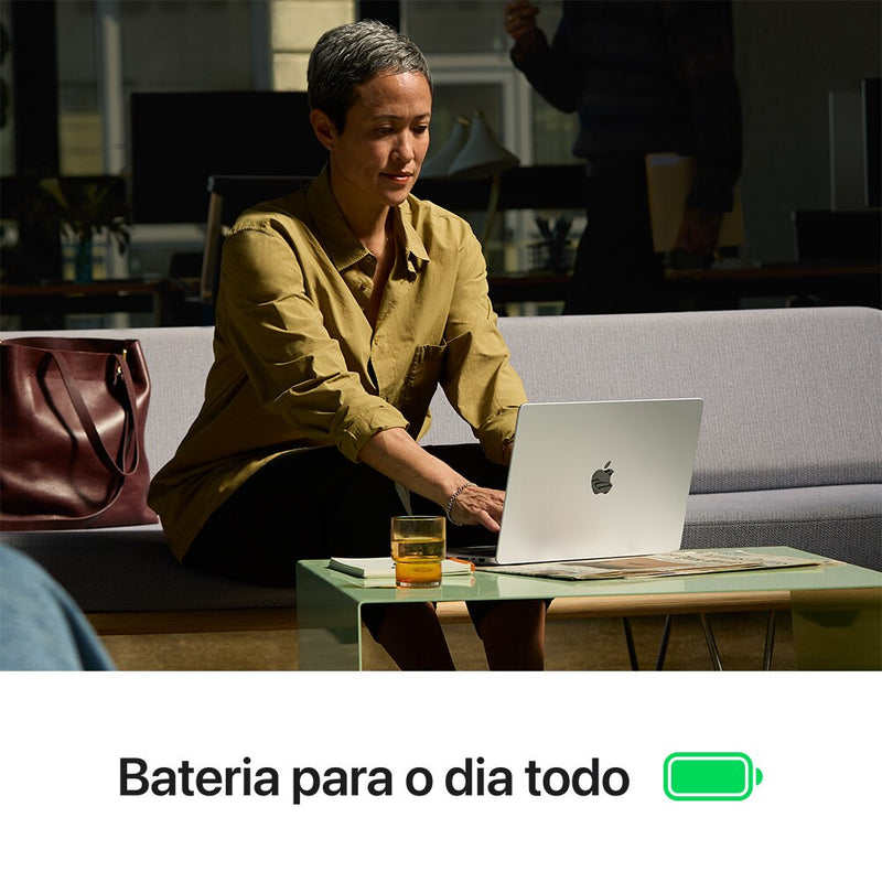 Apple MacBook Pro 14", M4 Pro, CPU de 12 núcleos, GPU de 16 núcleos, 24GB RAM, 512GB SSD - Preto-espacial